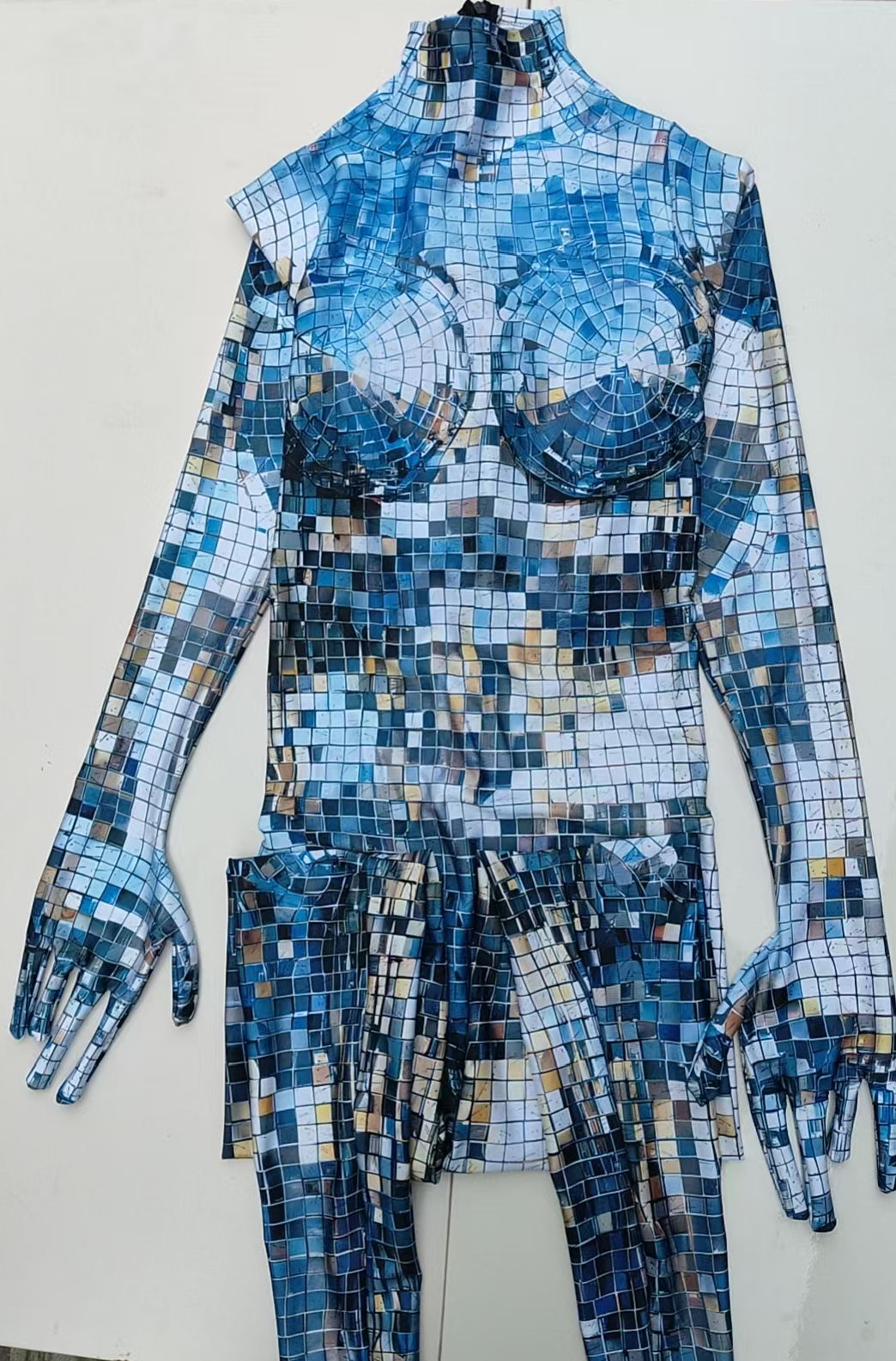 Disco Ball Girl Costume - Image 5