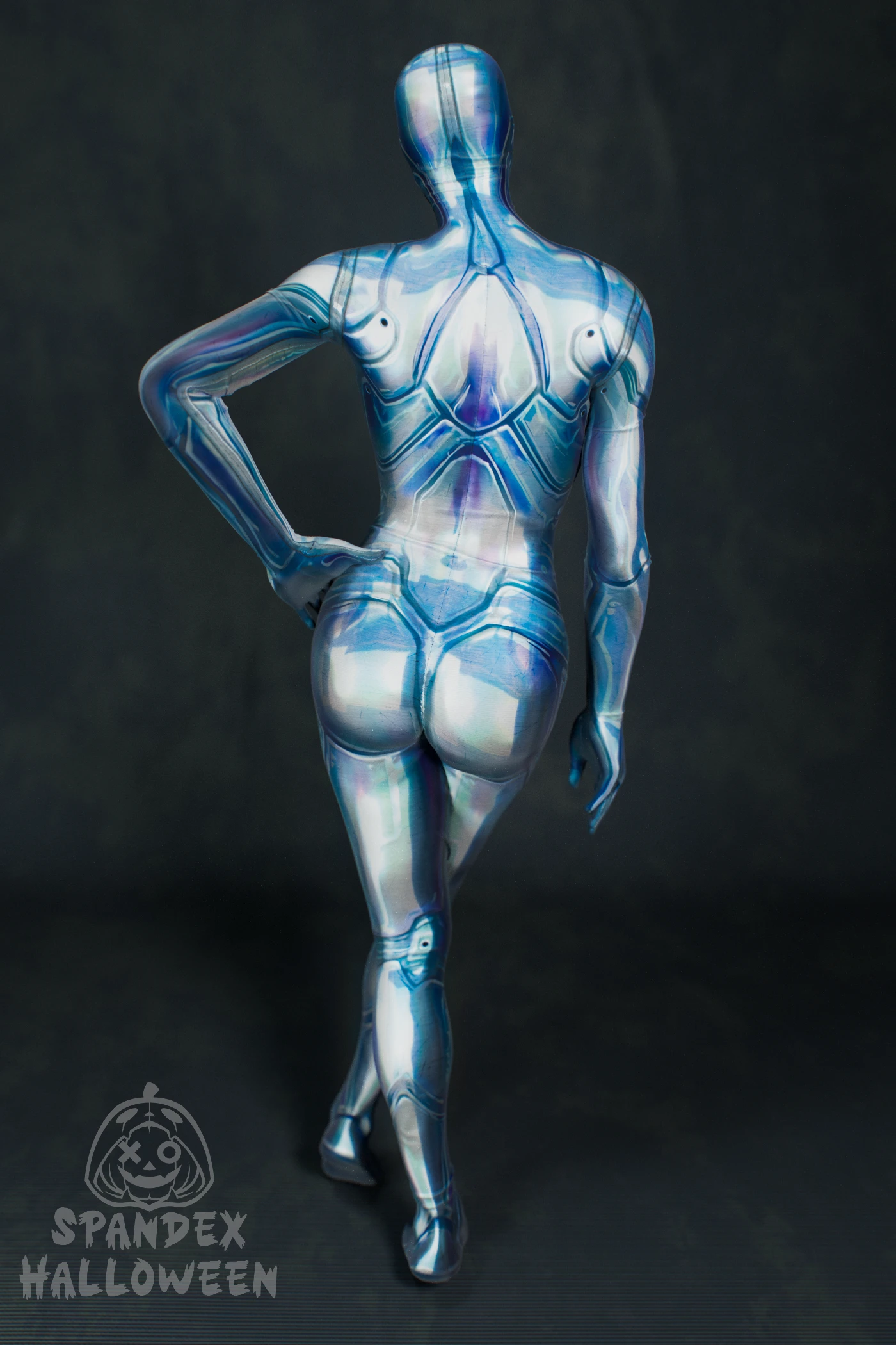 Chrome Valkyrie Costume - Image 3