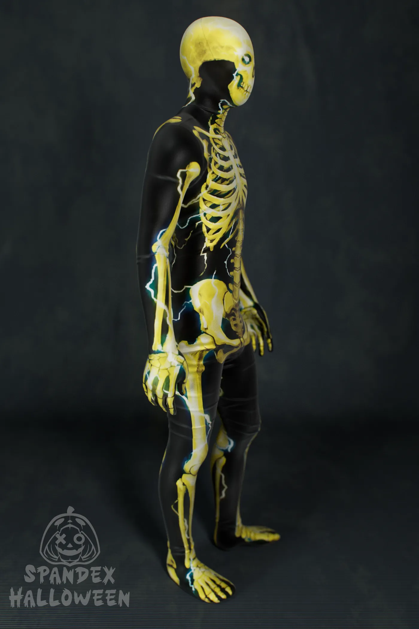 Electric Skeleton Costume - Image 2