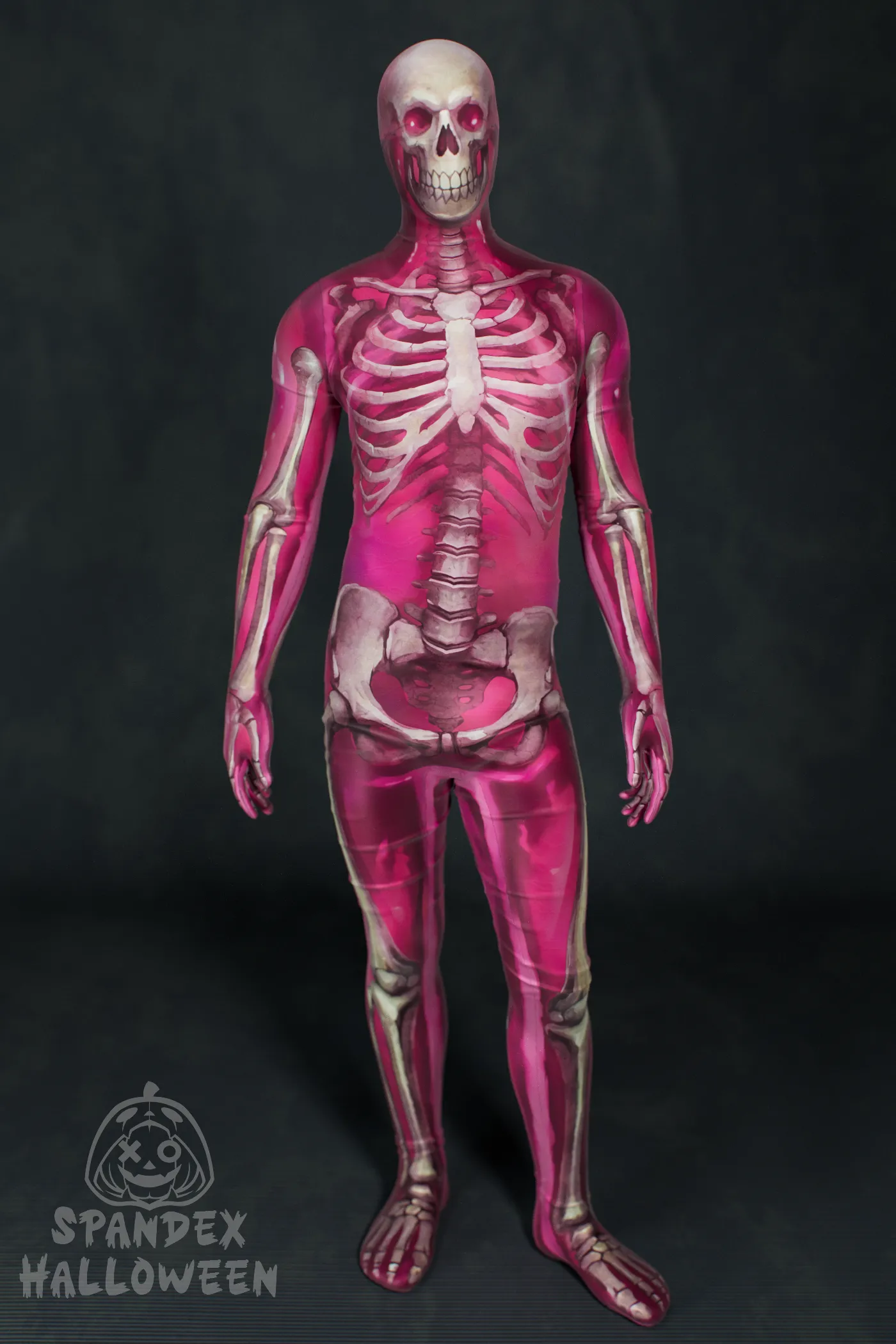 Pink Jelly Skeleton Costume