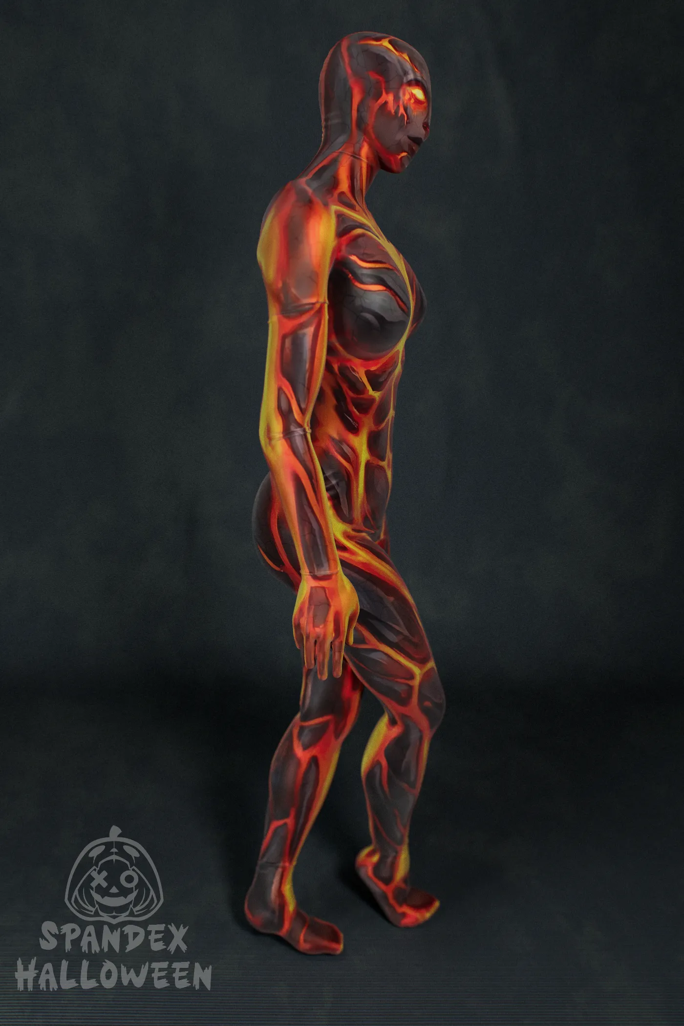 Lava Girl Costume - Image 2