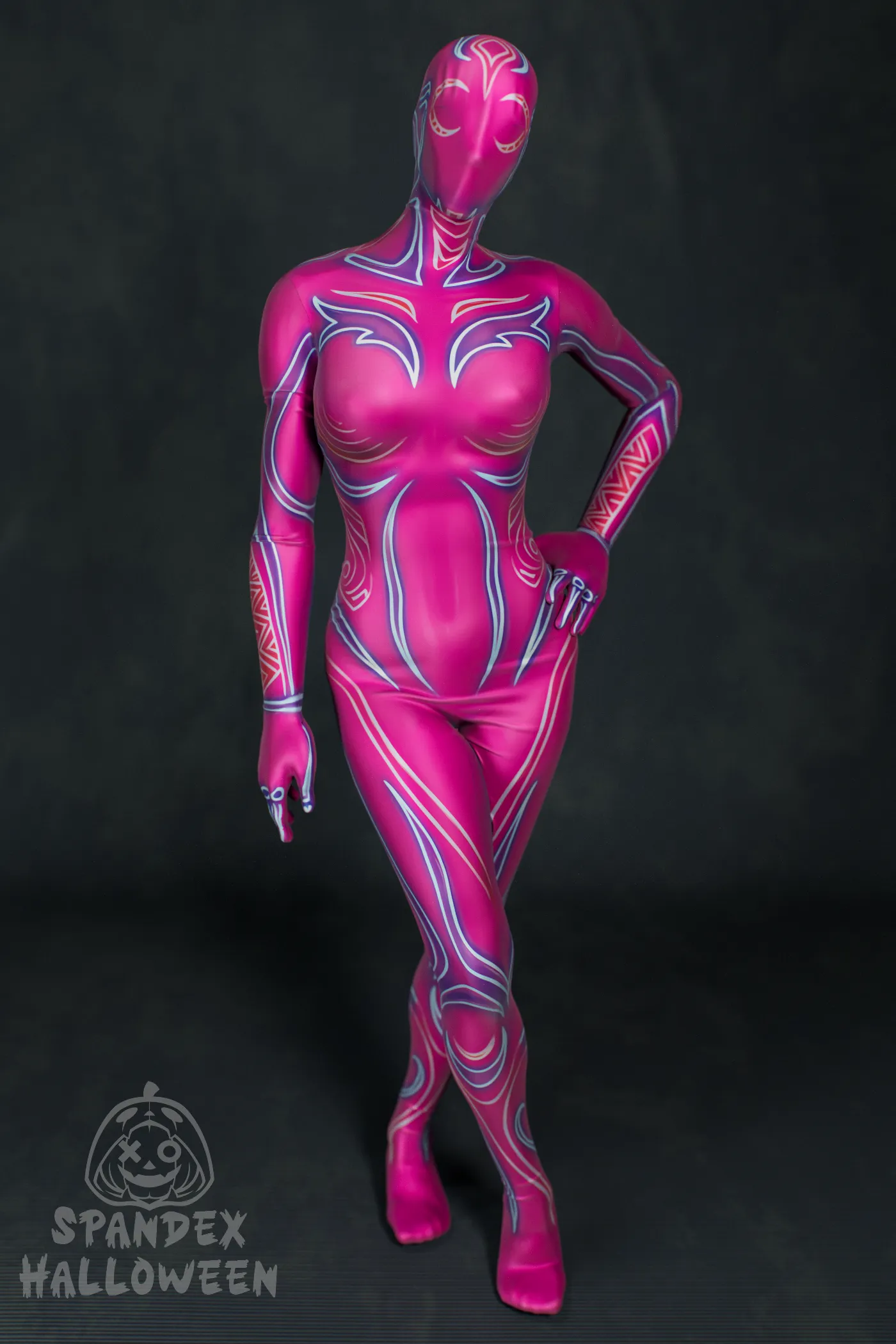 Pink Rave Girl Costume
