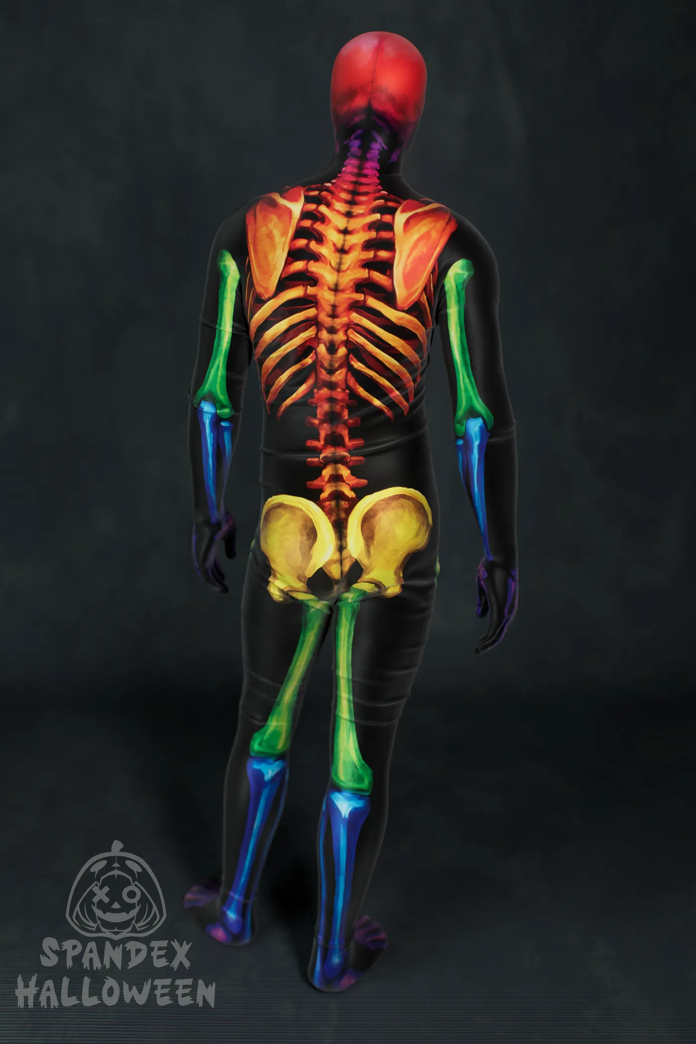 Rainbow Skeleton Costume - Image 3