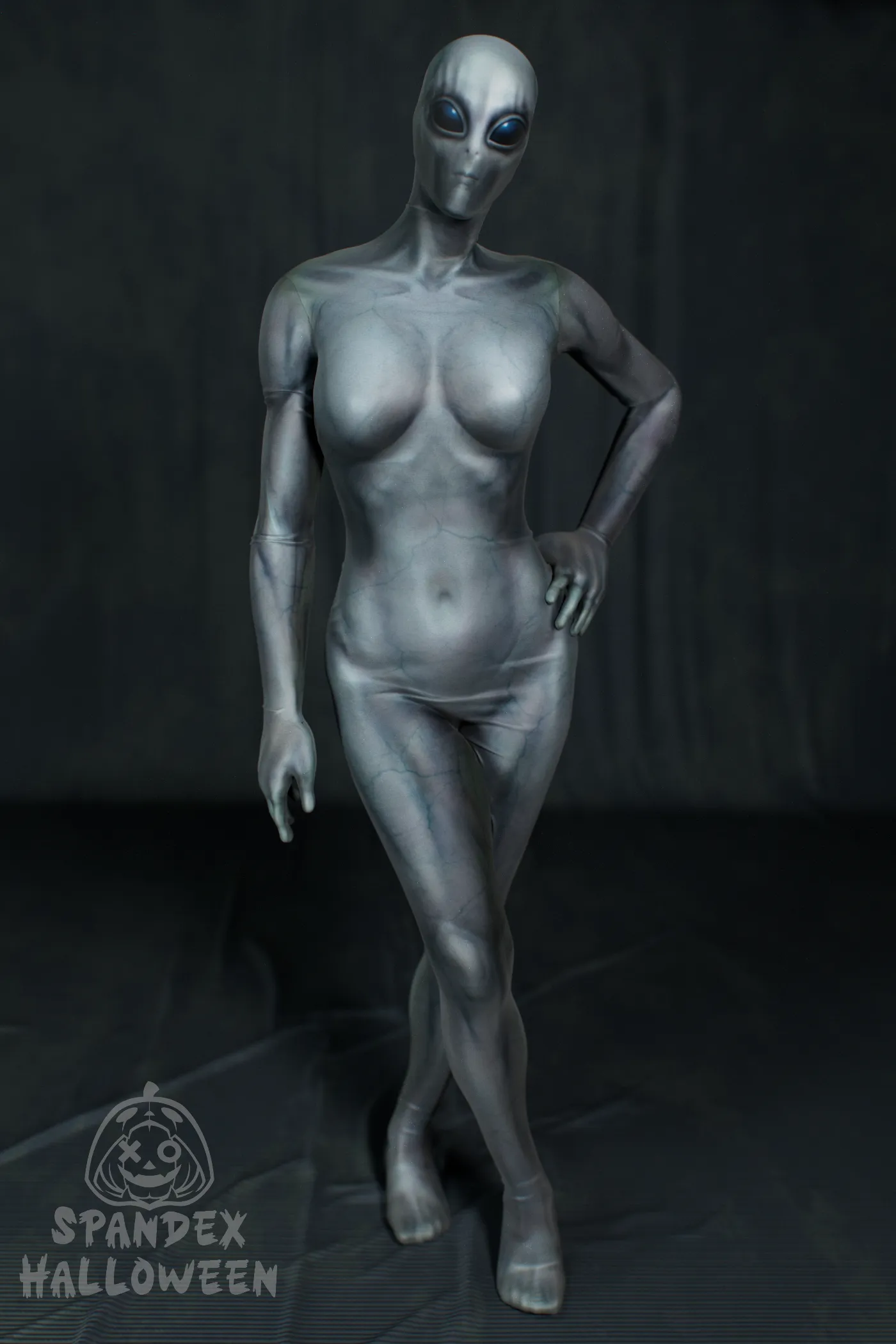 Grey Alien Zeta Female Costume