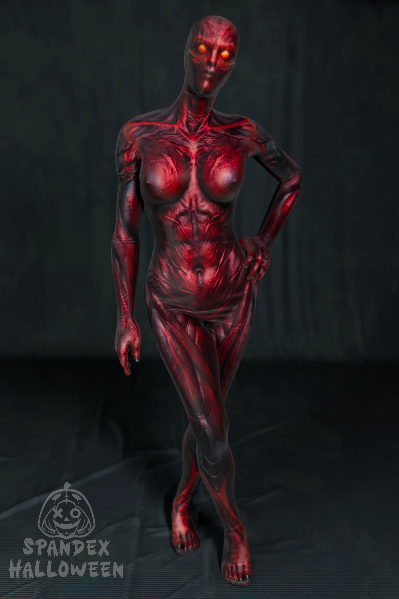 Charred Demon Lady Costume