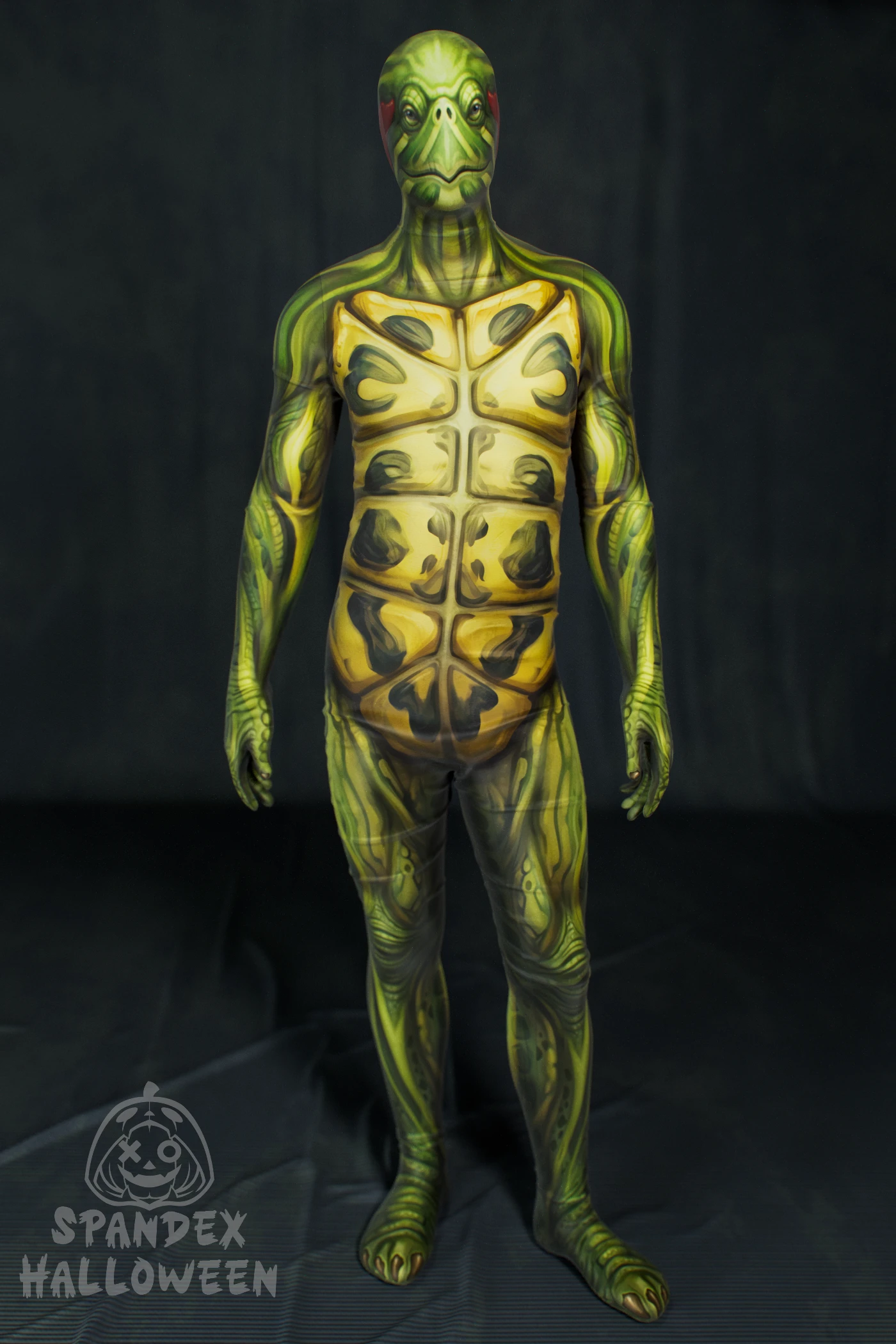 Red-Eared Slider Turtle Man Costume